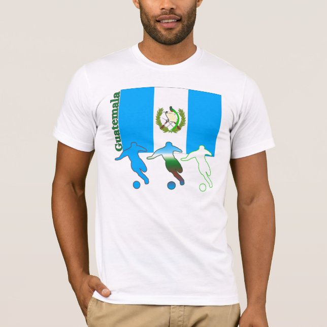 Camiseta T-shirt leve de Guatemala do futebol (Frente)