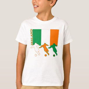 Camiseta T-shirt leve de Ireland do futebol
