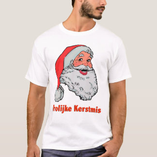 Camiseta T-shirt leve de Papai Noel do Dutch