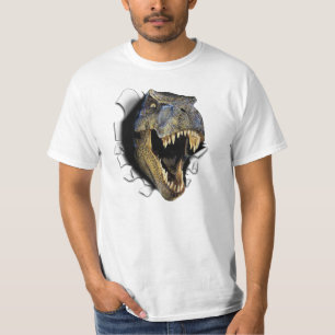 Camiseta T-shirt leve jurássico principal de Tirex. TRex