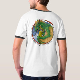 Camiseta T-shirt leve unilateral da "moeda" do CTM