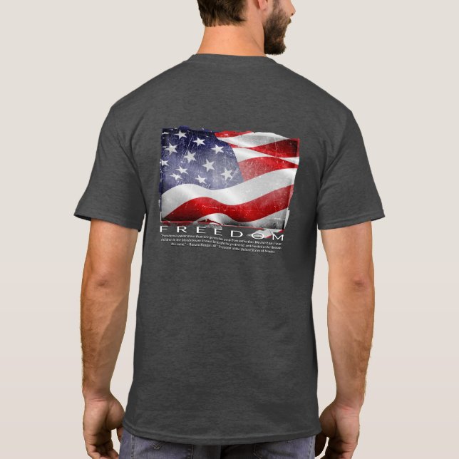 Camiseta T-Shirt "LIBERDADE" (Verso)