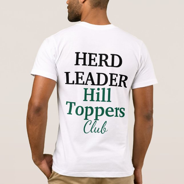 Camiseta T-Shirt LÍDER DO HERD CLUB OTTB (Verso)