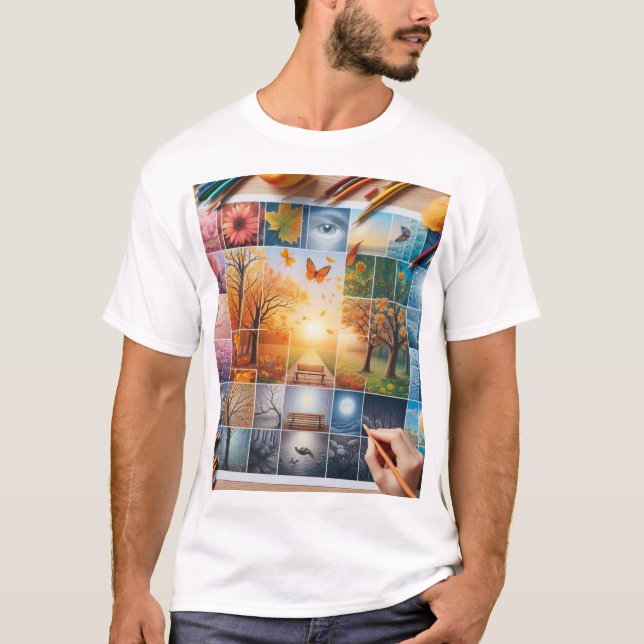 Camiseta T-Shirt Life Seasons (Frente)