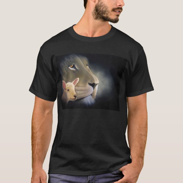 Camiseta T-shirt Lion and the Lamb (Frente)