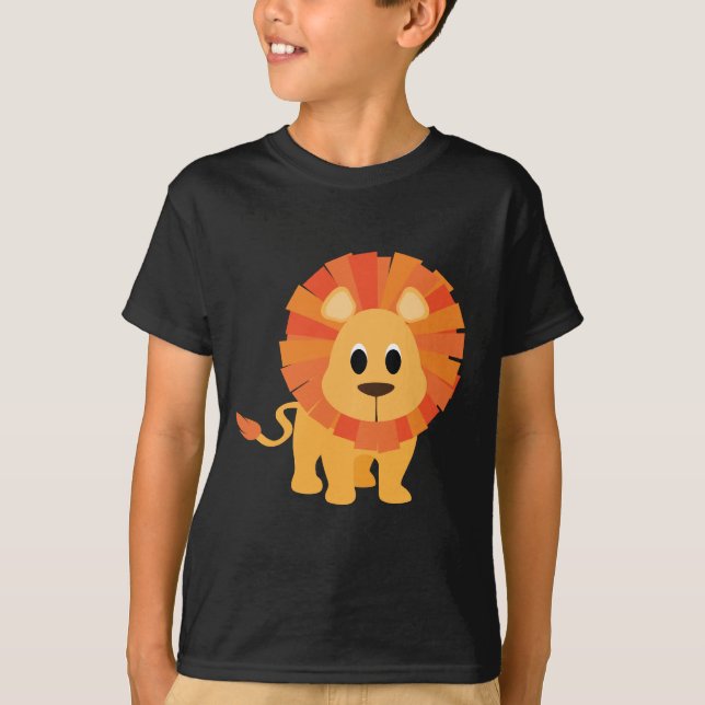Camiseta T-Shirt Lion Cute (Frente)