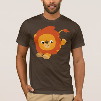 Camiseta T-Shirt Lion De Cartoon Perky Bonito
