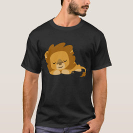 Camiseta T-Shirt Lion De Leão De Animação Bonita