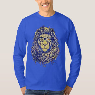 Camiseta T-Shirt Lion do Hipster legal