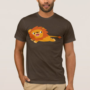 Camiseta T-Shirt Lion Lion De Animação Cortada