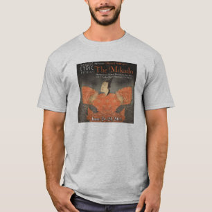 Camiseta T-shirt lírico do molde do teatro -- O Mikado 201