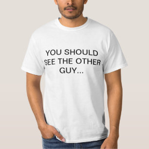 Camiseta T-shirt liso da OUTRA CARA dos homens "VOCÊ DEVE