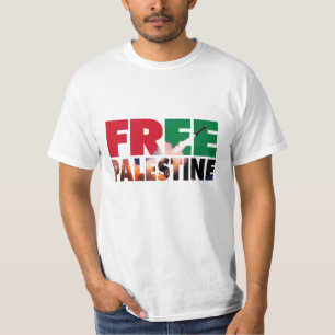 Camiseta T-Shirt Livre da Palestina