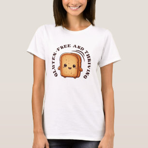 Camiseta T-Shirt Livre De Glúten Sensibilização Celiac