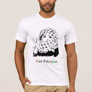 Camiseta T-shirt livre de Palestina