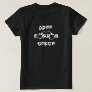 Camiseta T-Shirt Livre de Sentido Comum