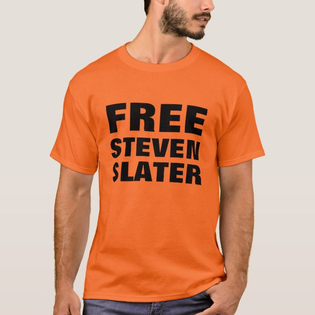 Camiseta T-shirt livre do telhador de Steven (Frente)