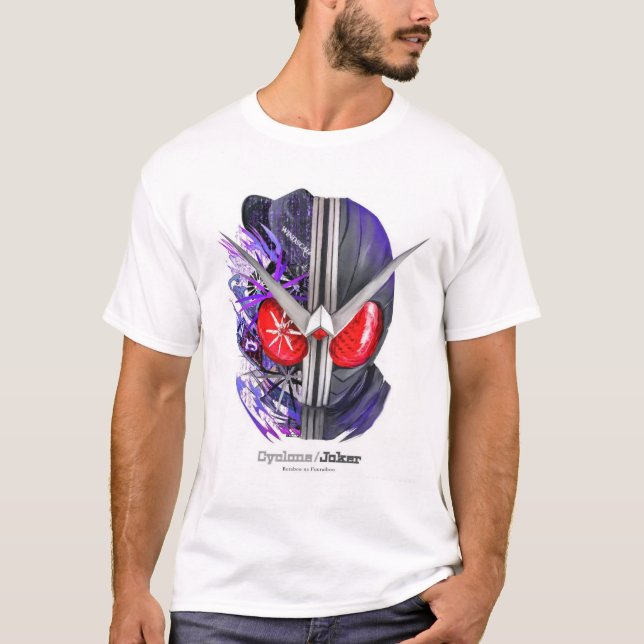 CAMISETA T-SHIRT LOGO KAMEN RIDER JOKER (Frente)