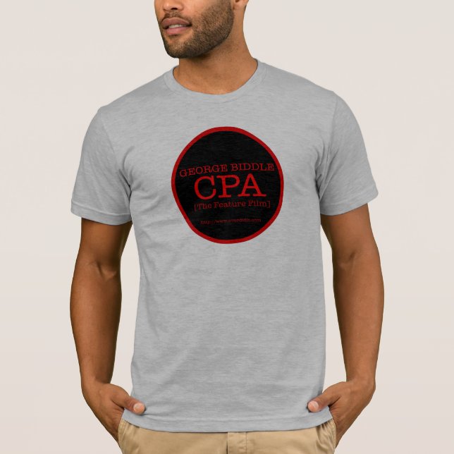 Camiseta T-shirt - logotipo do círculo (Frente)