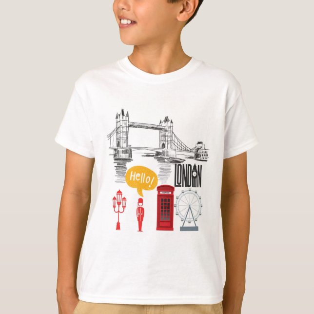 Camiseta T-shirt London  (Frente)