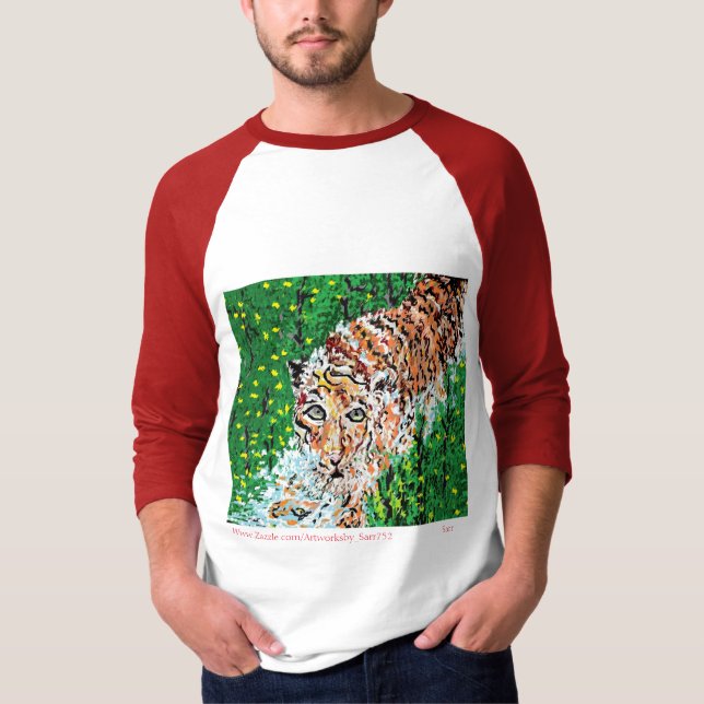 Camiseta T-Shirt-Long Sleeve/Tiger (Frente)