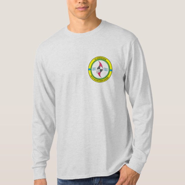 Camiseta T-Shirt Longa Capa Masculina (Frente)