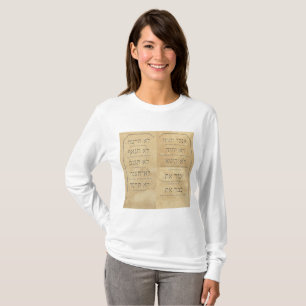 Camiseta T-shirt longo básico da Capa de dez mulheres dos