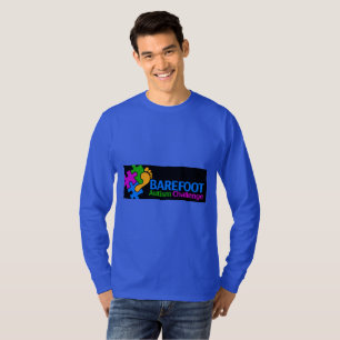 Camiseta T-shirt longo básico da Capa dos homens do CCB