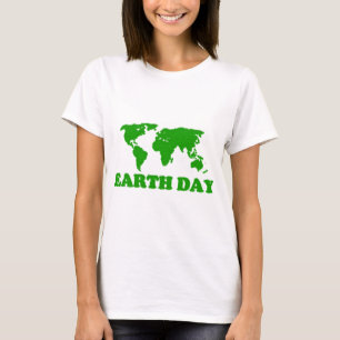 Camiseta T-shirt longo da Capa das mulheres do mapa da