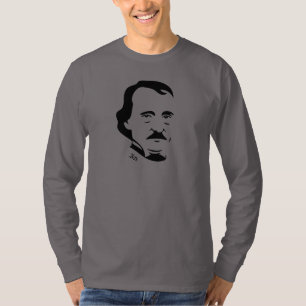 Camiseta T-shirt longo da Capa de Edgar Allan Poe