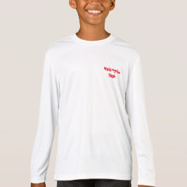 Camiseta T-shirt longo da Capa do Esporte-Tek da ioga da