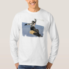 Camiseta T-shirt longo da Capa dos homens do lançamento do