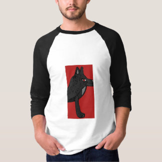 Camiseta T-shirt longo da luva dos homens com design do