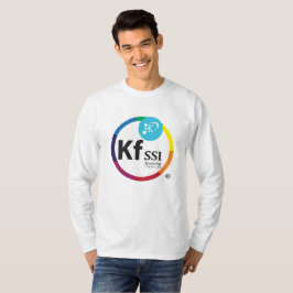 Camiseta T-shirt longo do algodão da Capa dos homens com
