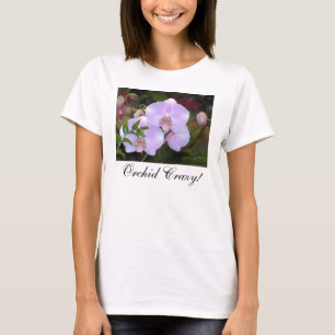 Camiseta T-shirt louco da orquídea