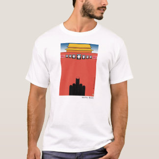Camiseta T-shirt louco de Tiananmen do caranguejo
