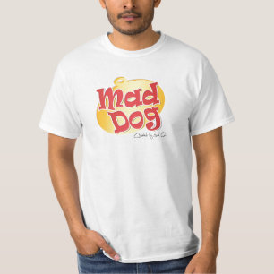 Camiseta T-shirt louco do cão
