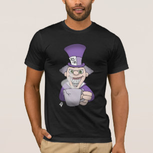 Camiseta T-shirt louco do Hatter