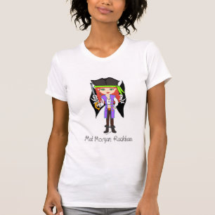 Camiseta T-shirt louco do país das fadas do pirata de