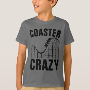 Camiseta T-shirt LOUCOS do ROLLER COASTER