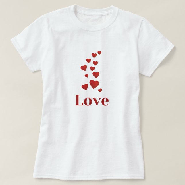 Camiseta T-Shirt LOVE (Frente do Design)