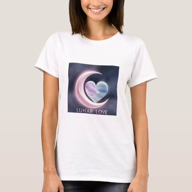 Camiseta T-shirt Lunar Love  (Frente)