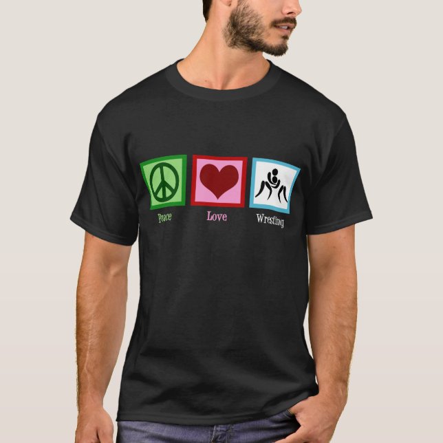 Camiseta T-Shirt Luta de Amor pela Paz (Frente)
