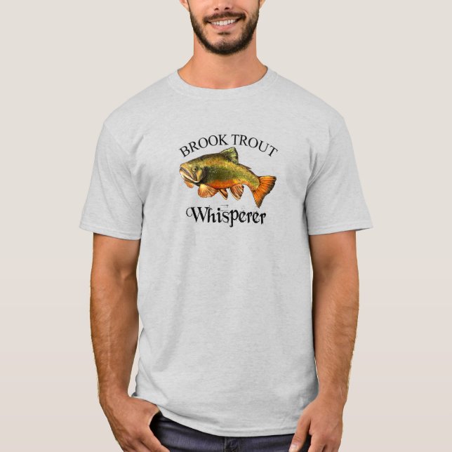 Camiseta T-Shirt Luz De Suspiro Brook Trout (Frente)