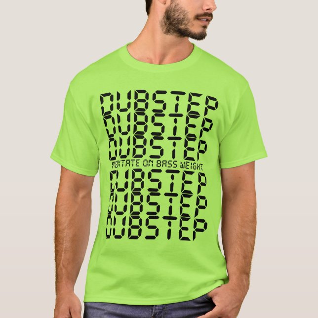 Camiseta t-shirt m8 do dubstep (ech no LAK '!) (Frente)
