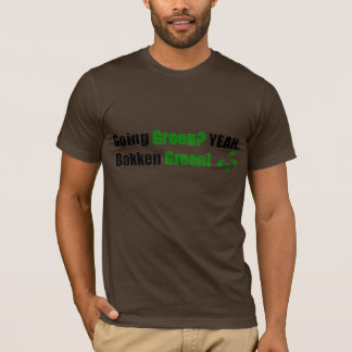 Camiseta T-shirt macio verde de Bakken