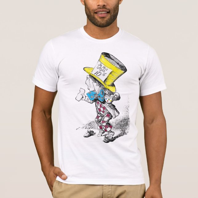 Camiseta T-Shirt Mad Hatter (Frente)
