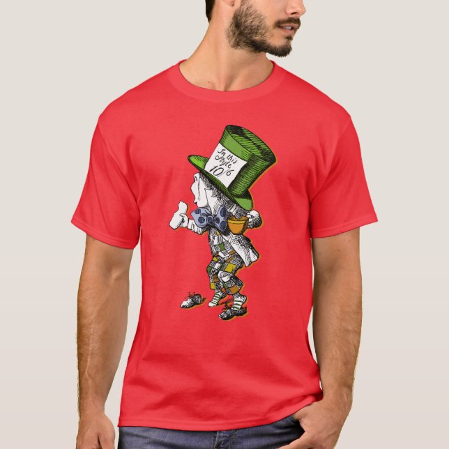 Camiseta T-Shirt Mad Hatter (Frente)