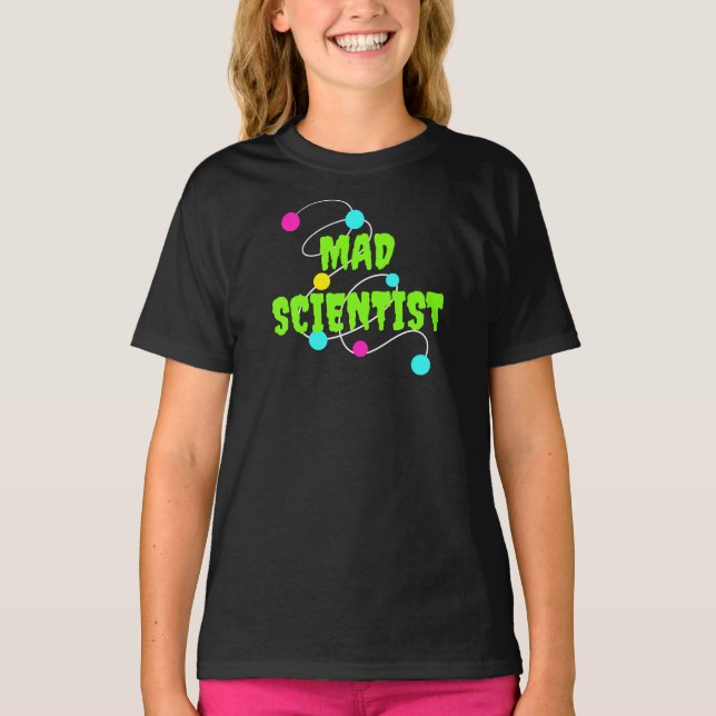 Camiseta T-Shirt Mad Scientist (Frente)