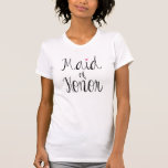 Camiseta T-Shirt Madrinha de casamento Diversão<br><div class="desc">T-Shirt Madrinha de casamento Diversão</div>